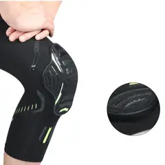 GENERICO - Rodillera Deportiva Antigolpes con Compresión y Zona de Impacto Reforzada