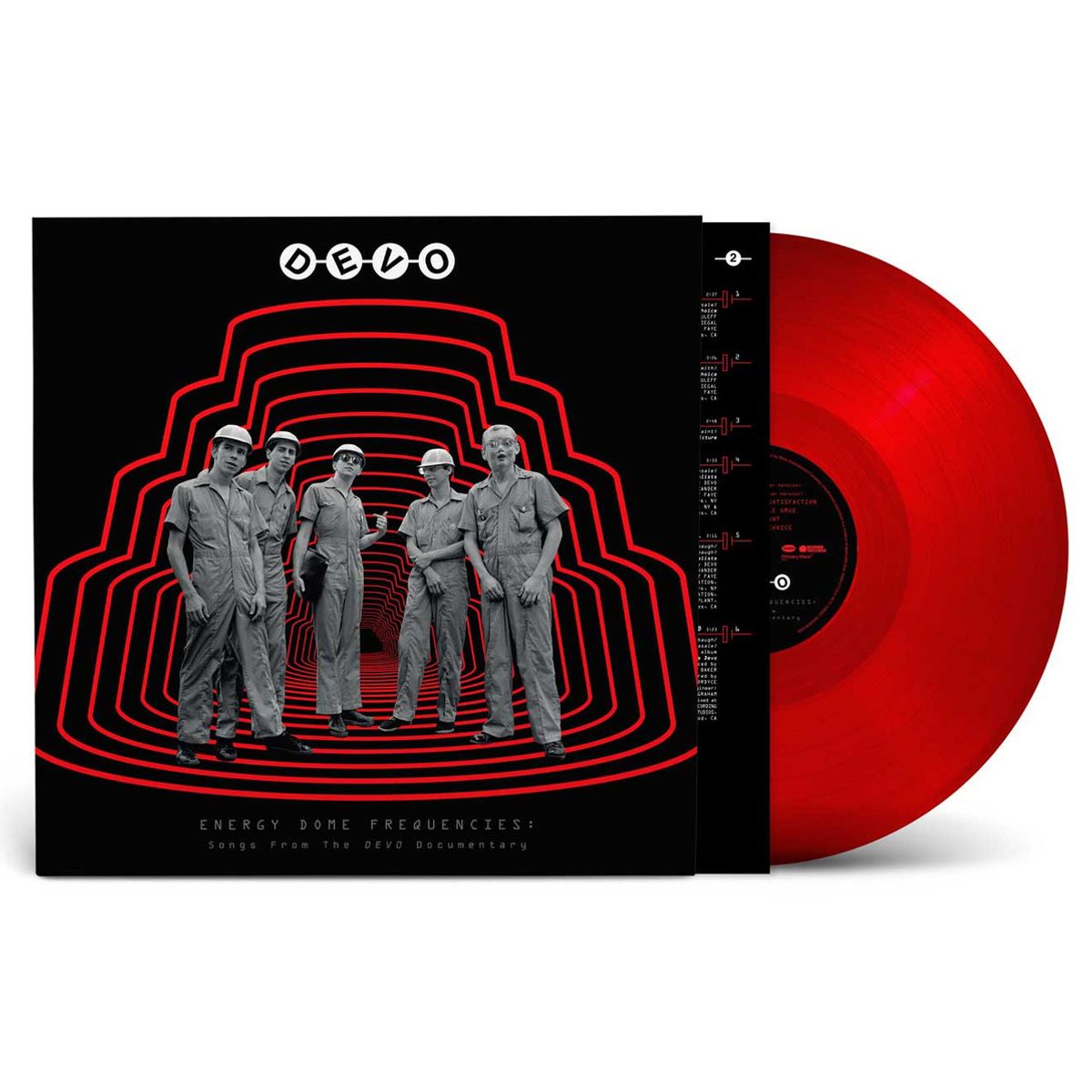 RHINO RECORDS - Devo - Energy Dome Frequencies Songs From The Devo Documentary - Vinilo Rojo