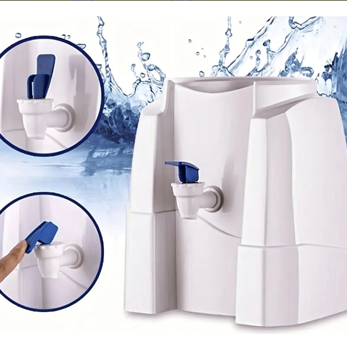 GENERICO - DISPENSADOR  DE AGUA SOBRE MESA  BLANCO PARA AGUA