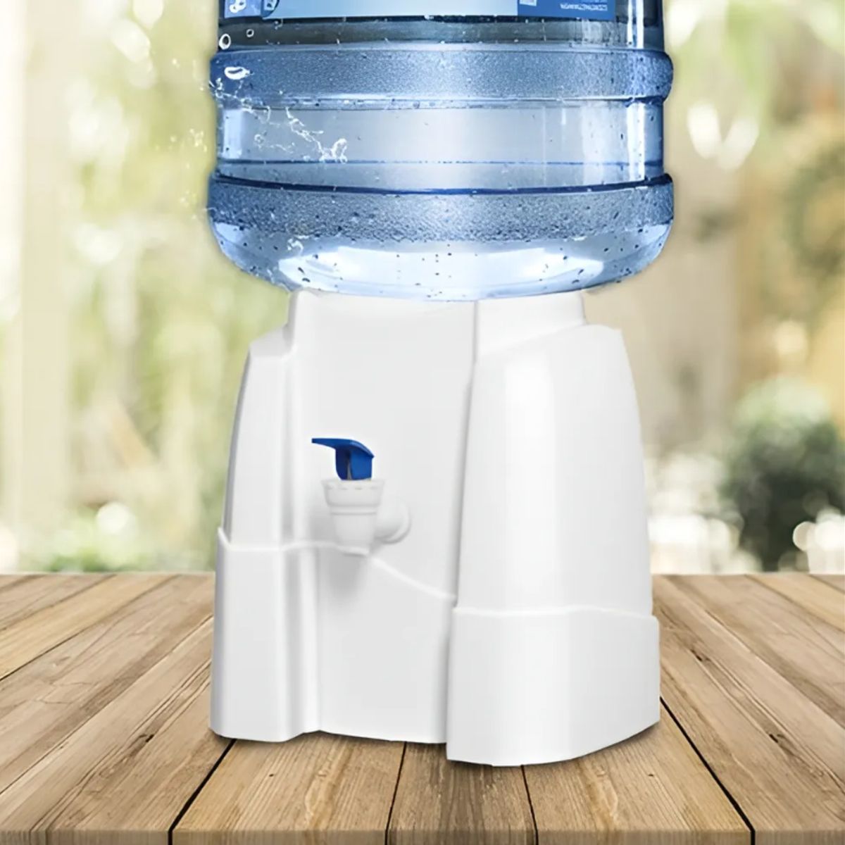 GENERICO - DISPENSADOR  DE AGUA SOBRE MESA  BLANCO PARA AGUA