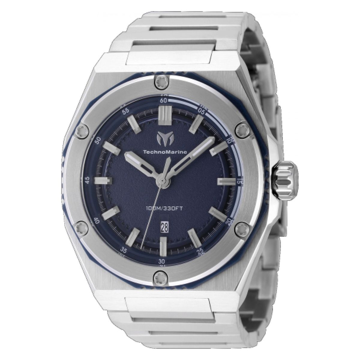 TECHNOMARINE - Reloj Technomarine Coral Tm-416090 Plateado Hombre