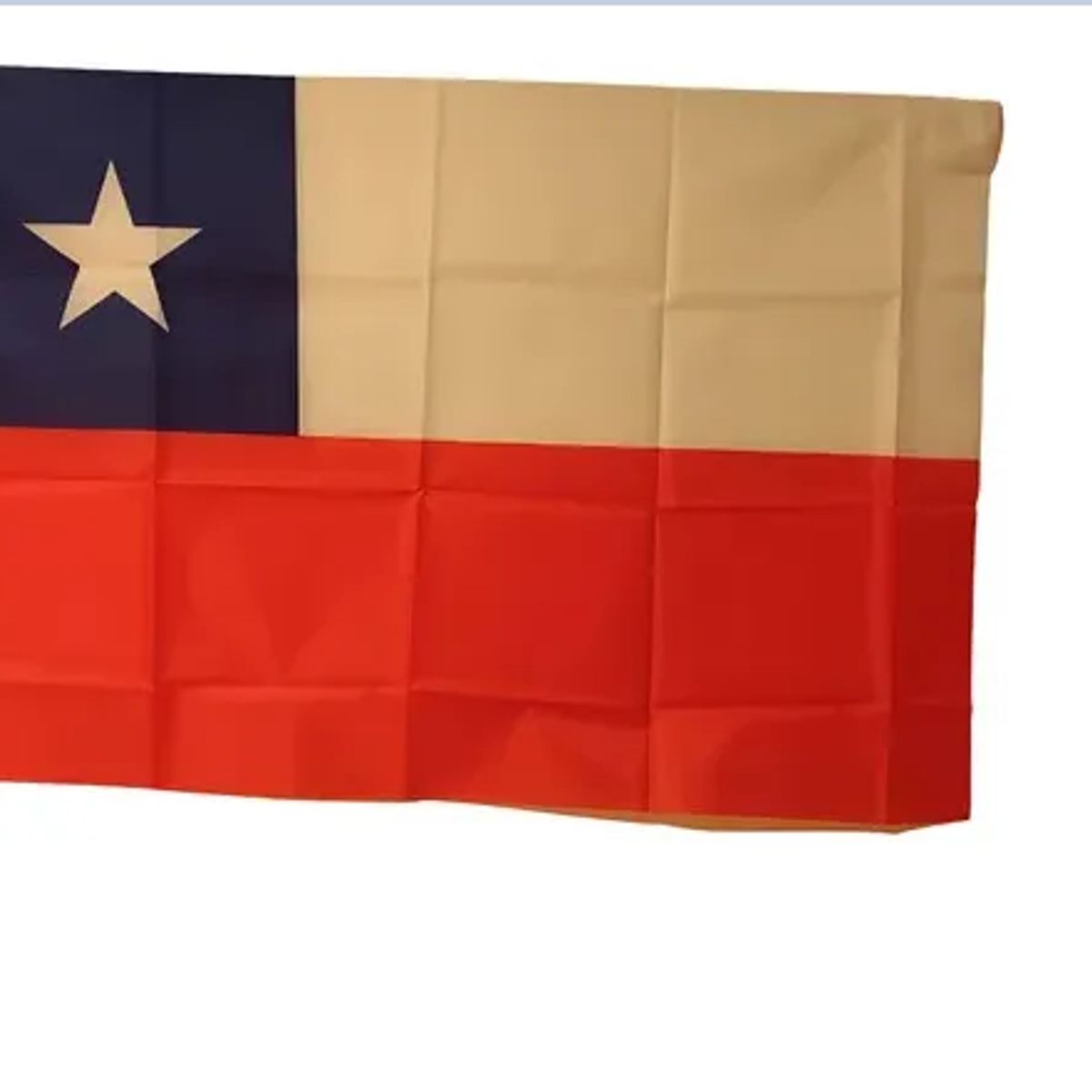 GENERICO - Bandera Chilena 60x90 Lisa Fechas Patrias