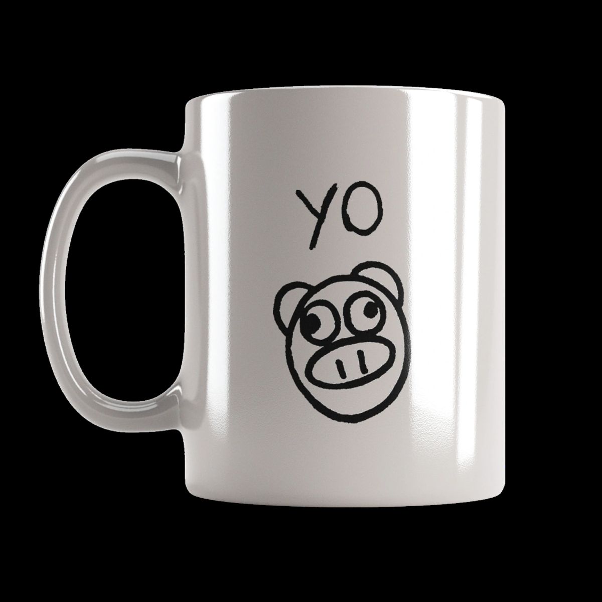 GENERICO - Tazón Estampado “Yo” - Pupsies