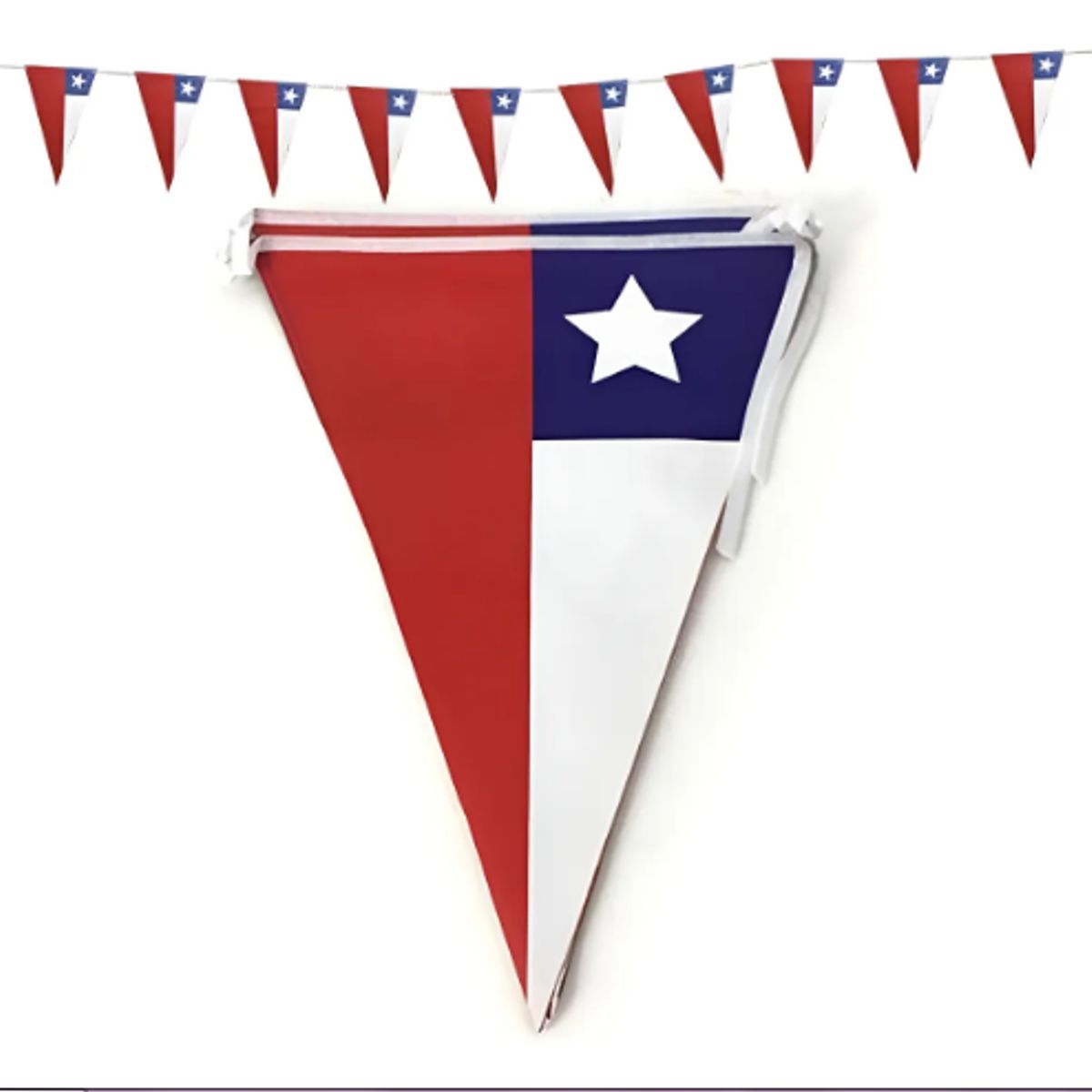 GENERICO - Banderines Decorativos Guirnaldas De Tela Chile 4.0 Metros Agregar a favoritos