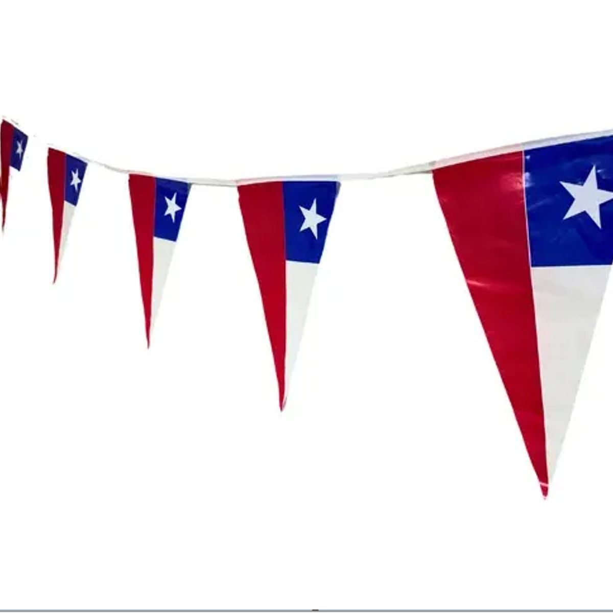GENERICO - Banderines Decorativos Guirnaldas De Tela Chile 4.0 Metros Agregar a favoritos