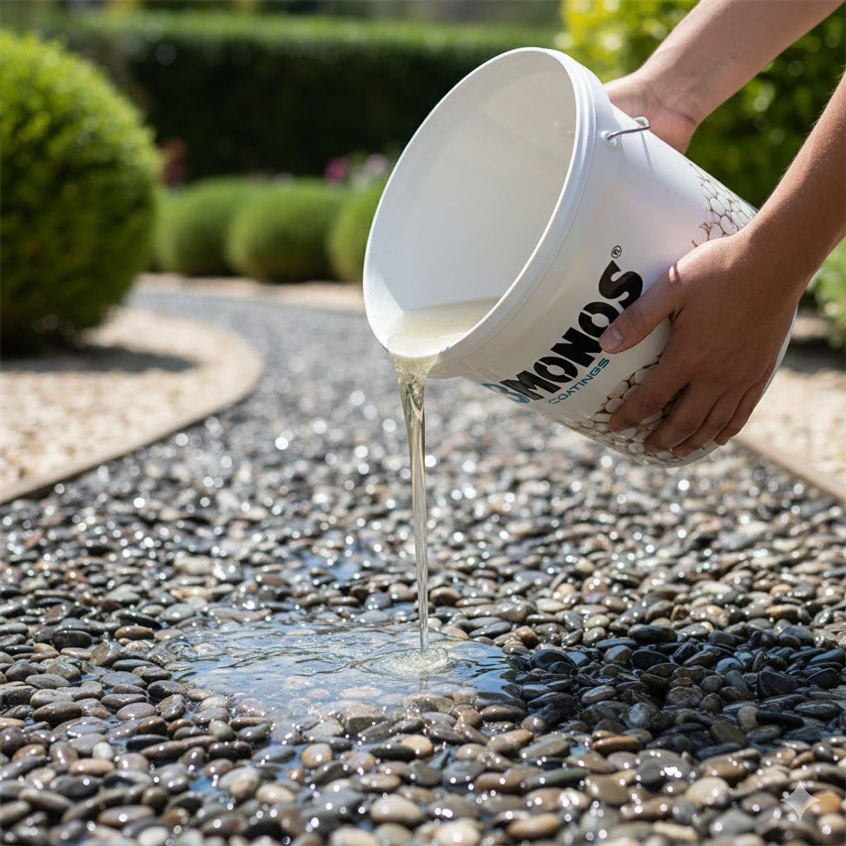 3MONOS COATINGS SPORTS - Aglomerante para gravilla - 10 Litros