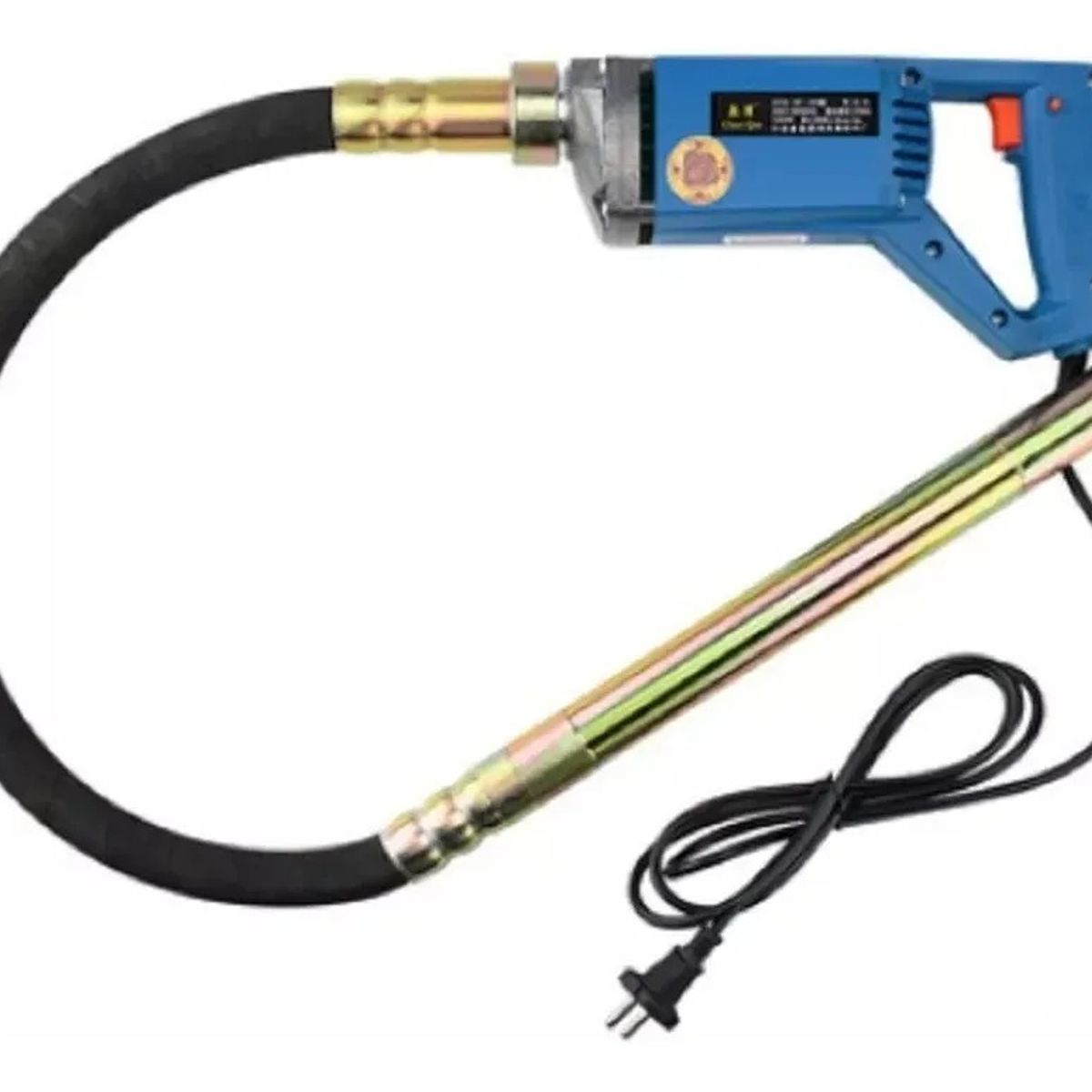 GENERICO - Vibrador Hormigón 800w Sonda 15mts Línea Profesional