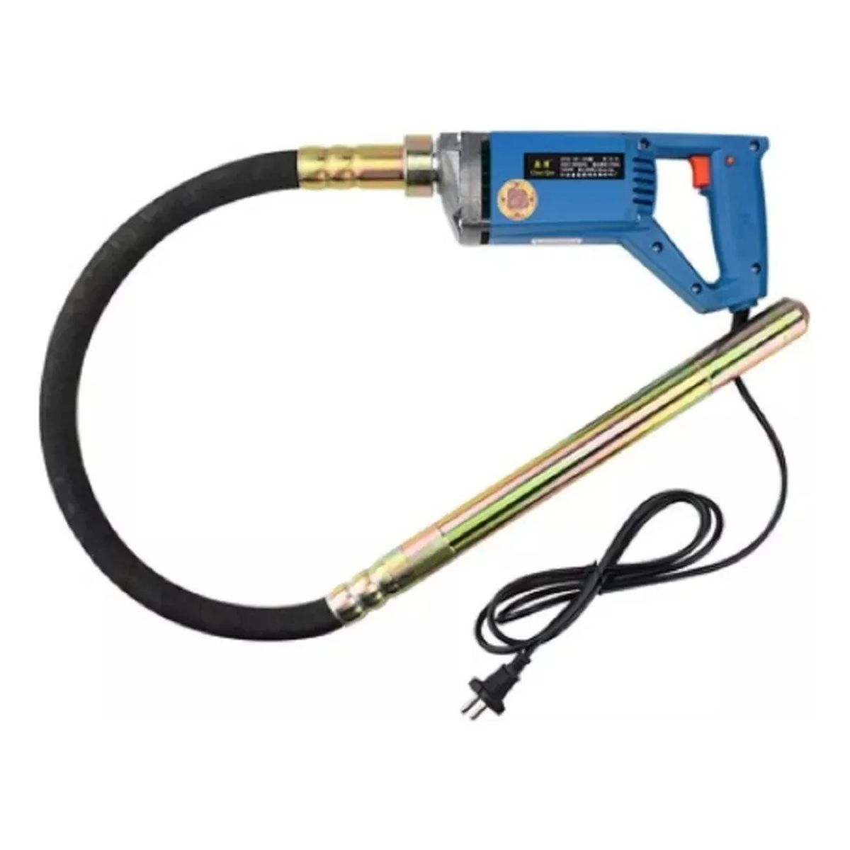 GENERICO - Vibrador Hormigón 800w Sonda 15mts Línea Profesional