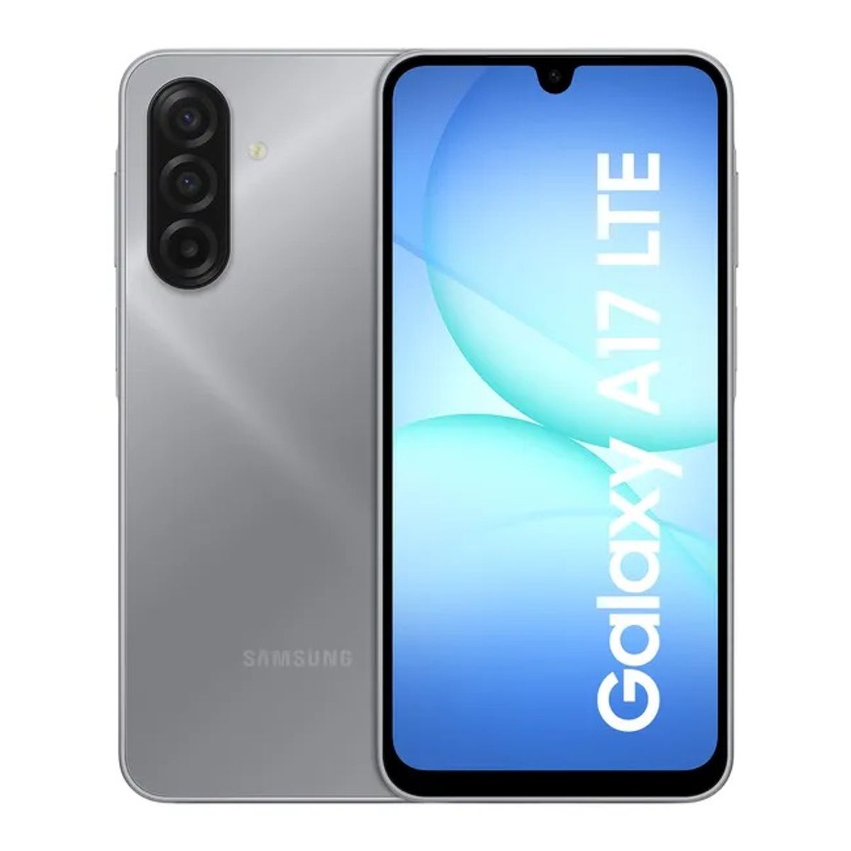 SAMSUNG - Samsung Galaxy A17 LTE 128GB 6GB RAM Gris Pantalla 67″ Super AMOLED Cámara 50MP Batería 5000mAh Liberado