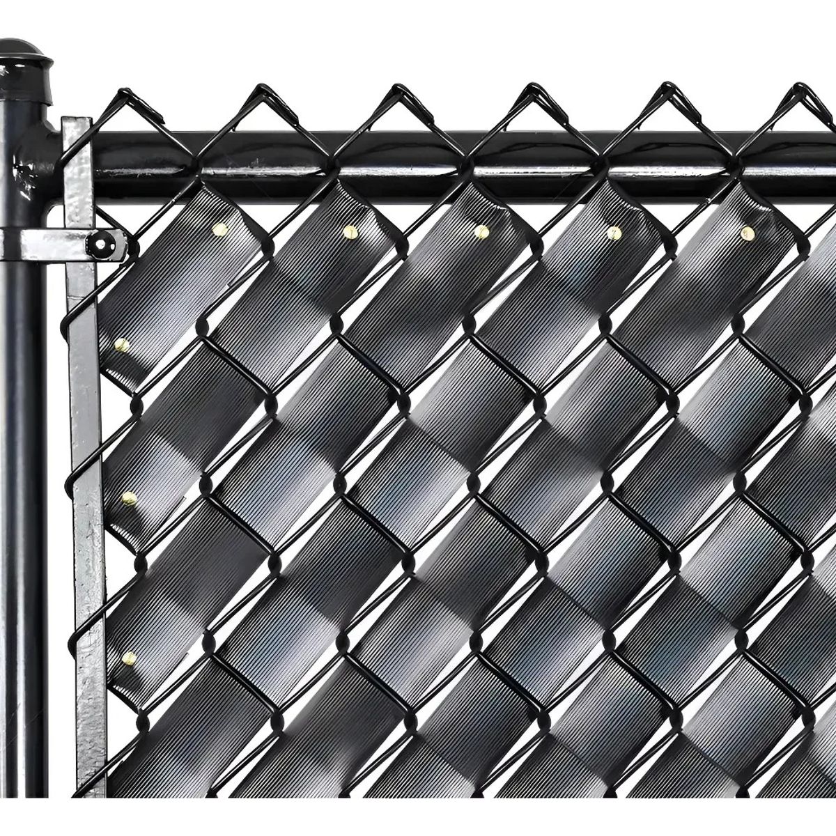GENERICO - Cinta Plástica Para Cubrir Vallas Para 2,5 M2 50 M Negro