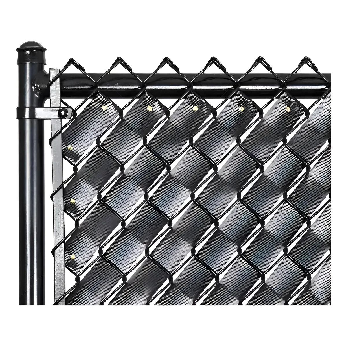 GENERICO - Cinta Plástica Para Cubrir Vallas Para 2,5 M2 50 M Negro