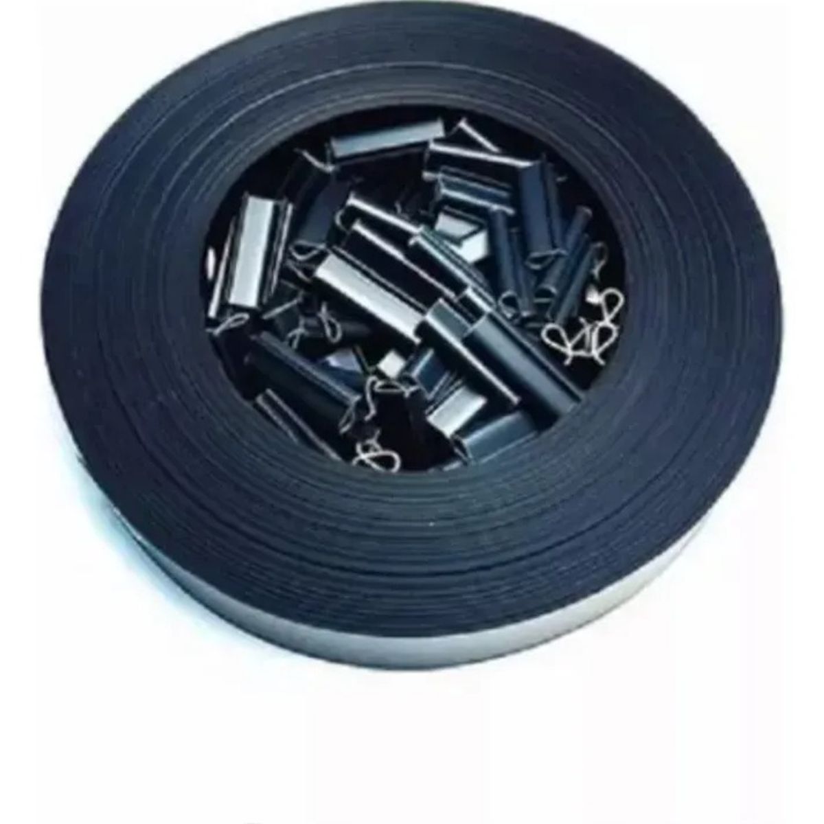 GENERICO - Cinta Plástica Para Cubrir Vallas Para 2,5 M2 50 M Negro