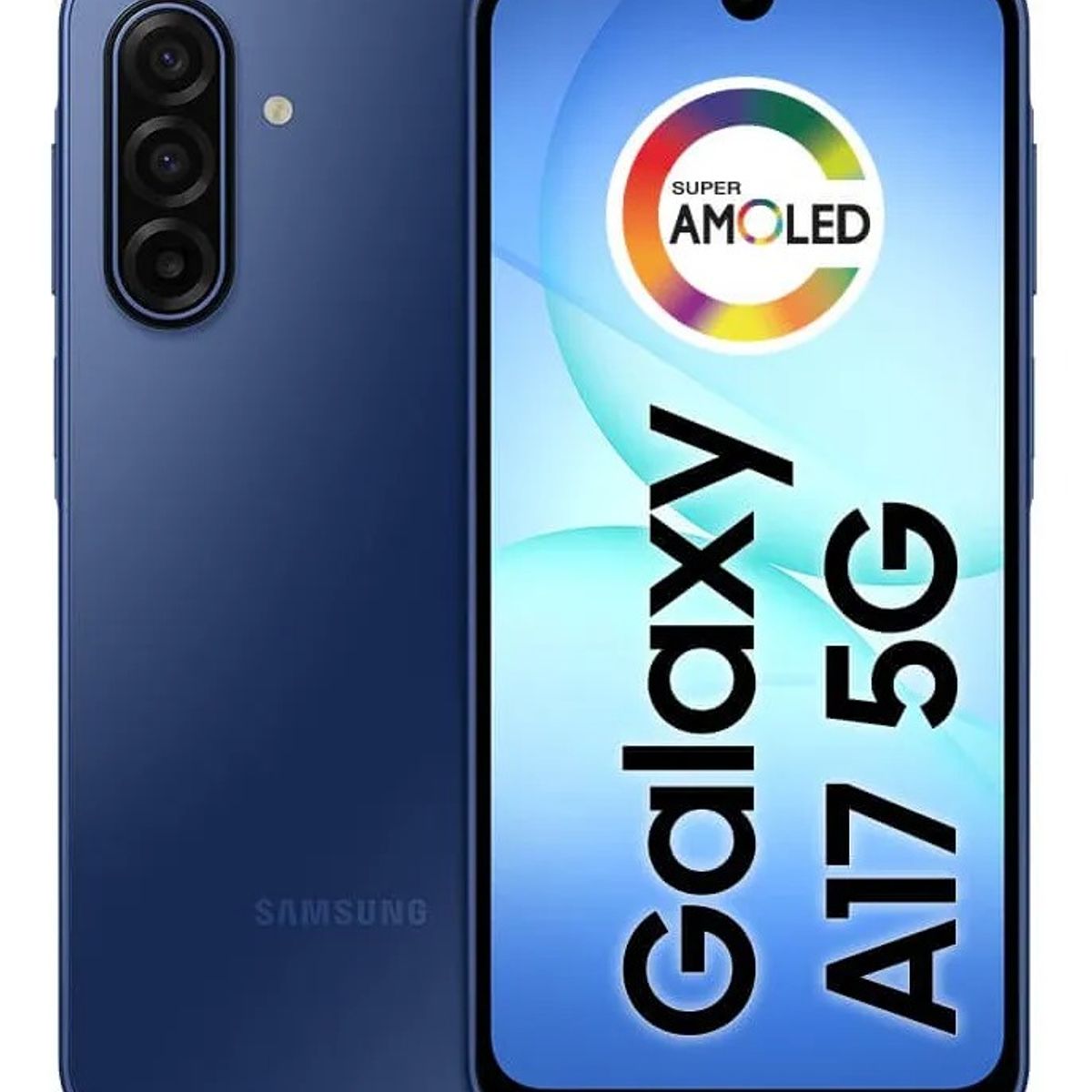 SAMSUNG - Samsung Galaxy A17 5G 128GB  Azul Pantalla 67″ Super AMOLED Cámara 50MP Batería 5000mAh Liberado