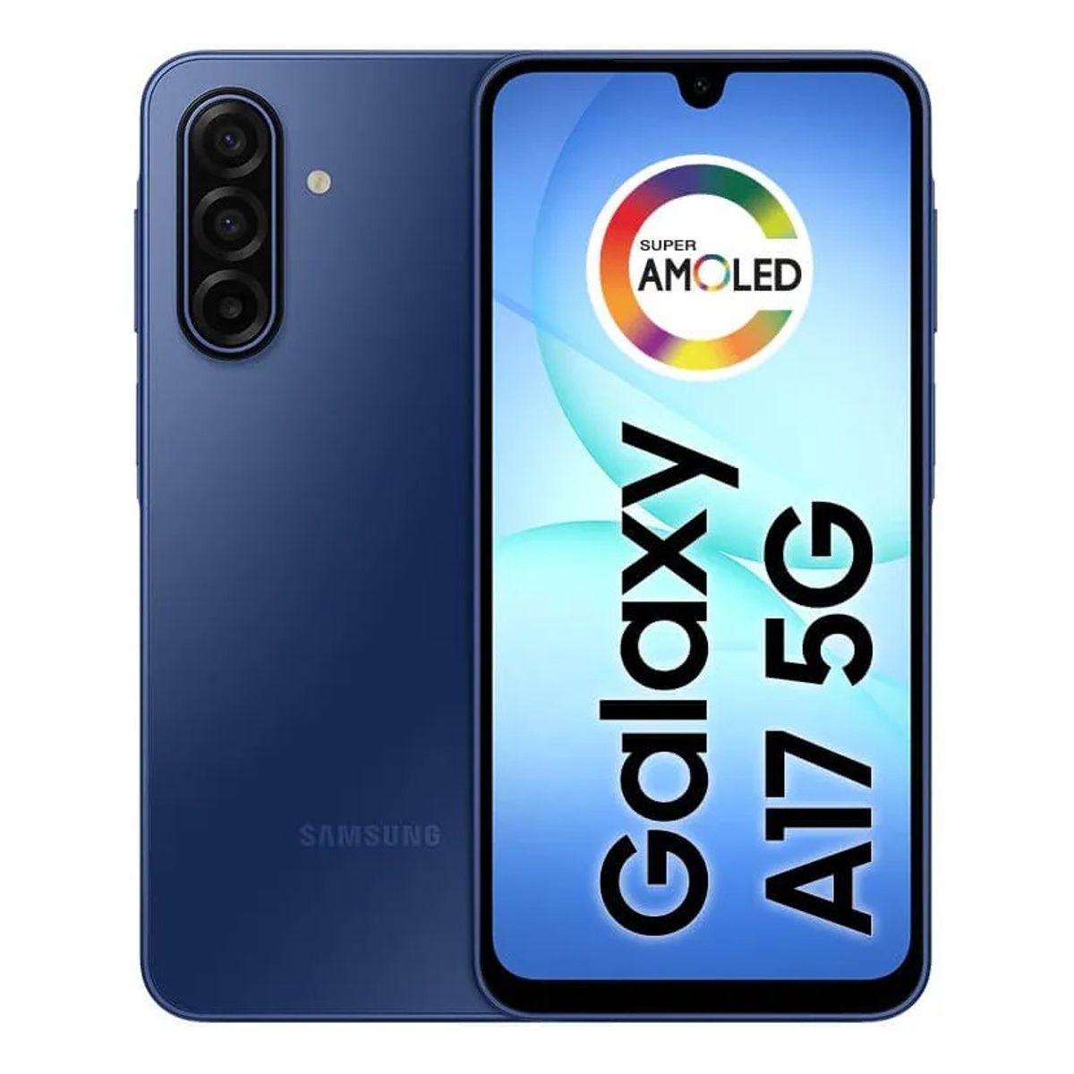 SAMSUNG - Samsung Galaxy A17 5G 128GB  Azul Pantalla 67″ Super AMOLED Cámara 50MP Batería 5000mAh Liberado