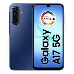 SAMSUNG - Galaxy A17 5G 128GB Azul Pantalla 67″ Super AMOLED Cámara 50MP Batería 5000mAh Liberado
