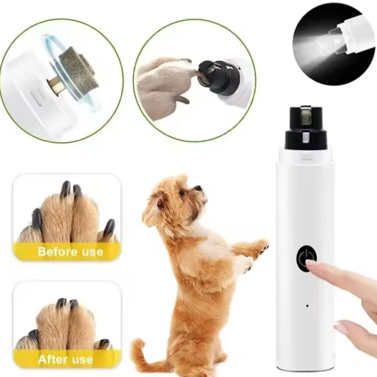 GENERICO - Limador de uñas para perros y gatos
