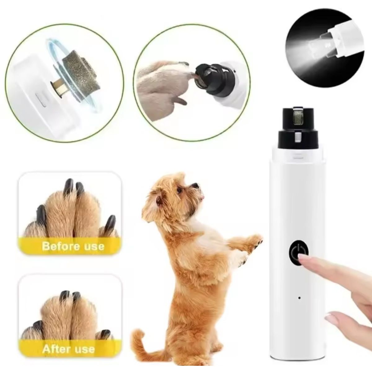 GENERICO - Limador de uñas para perros y gatos