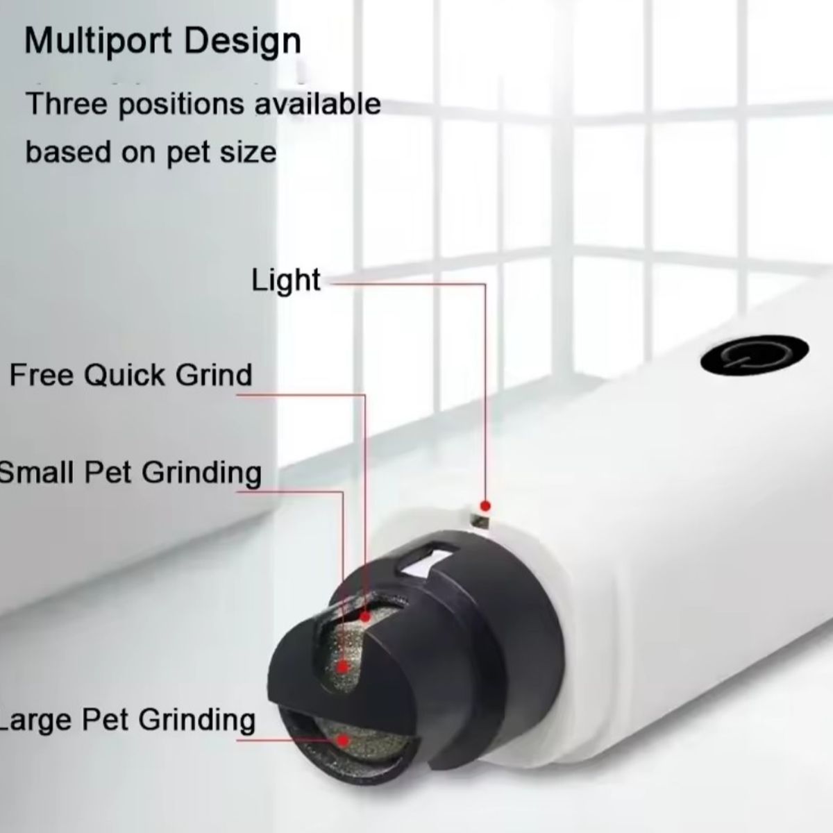 GENERICO - Limador de uñas para perros y gatos