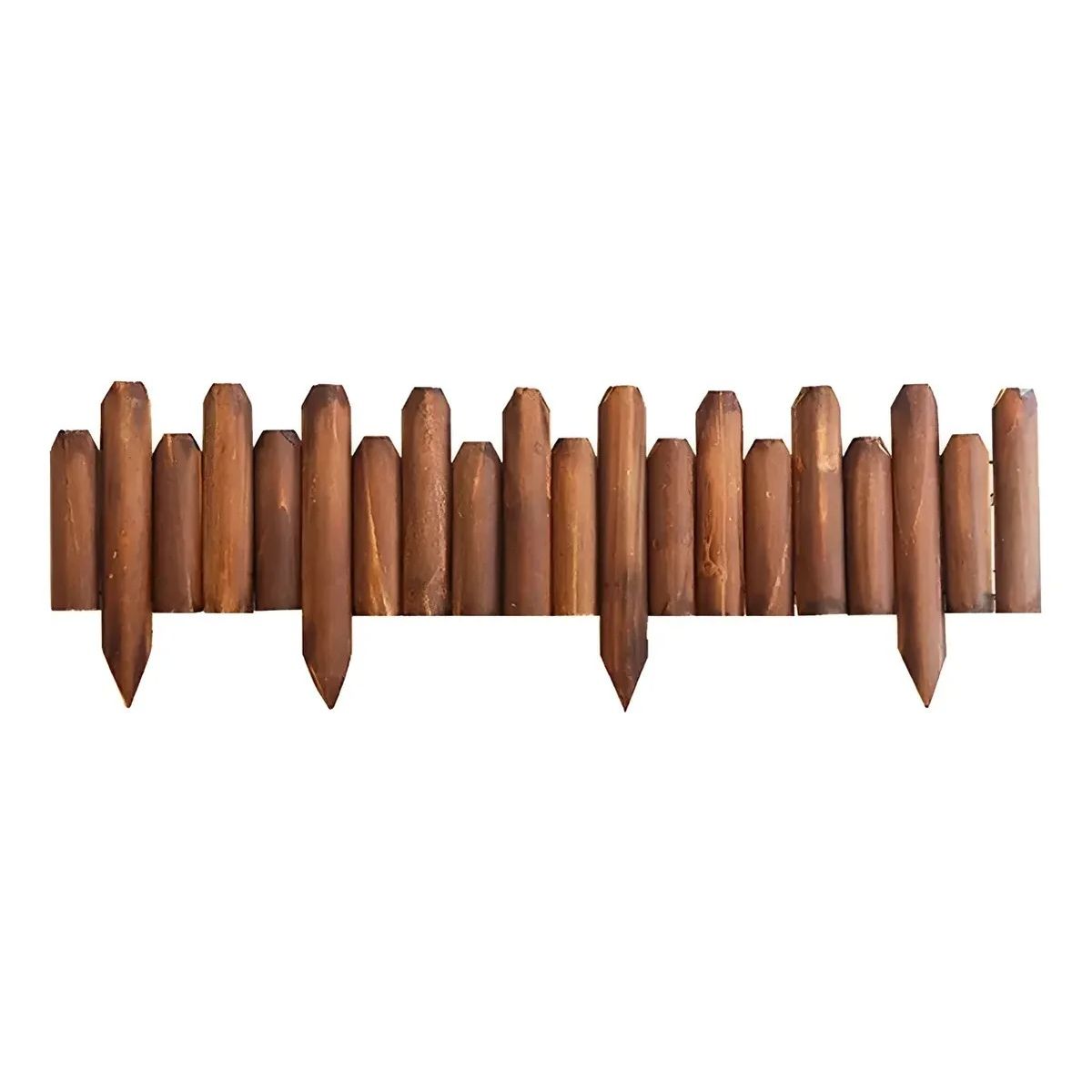 Valla De Madera Flexible Para Jardin Bordes Exteriores Marrón, marca GENERICO - Foto Principal