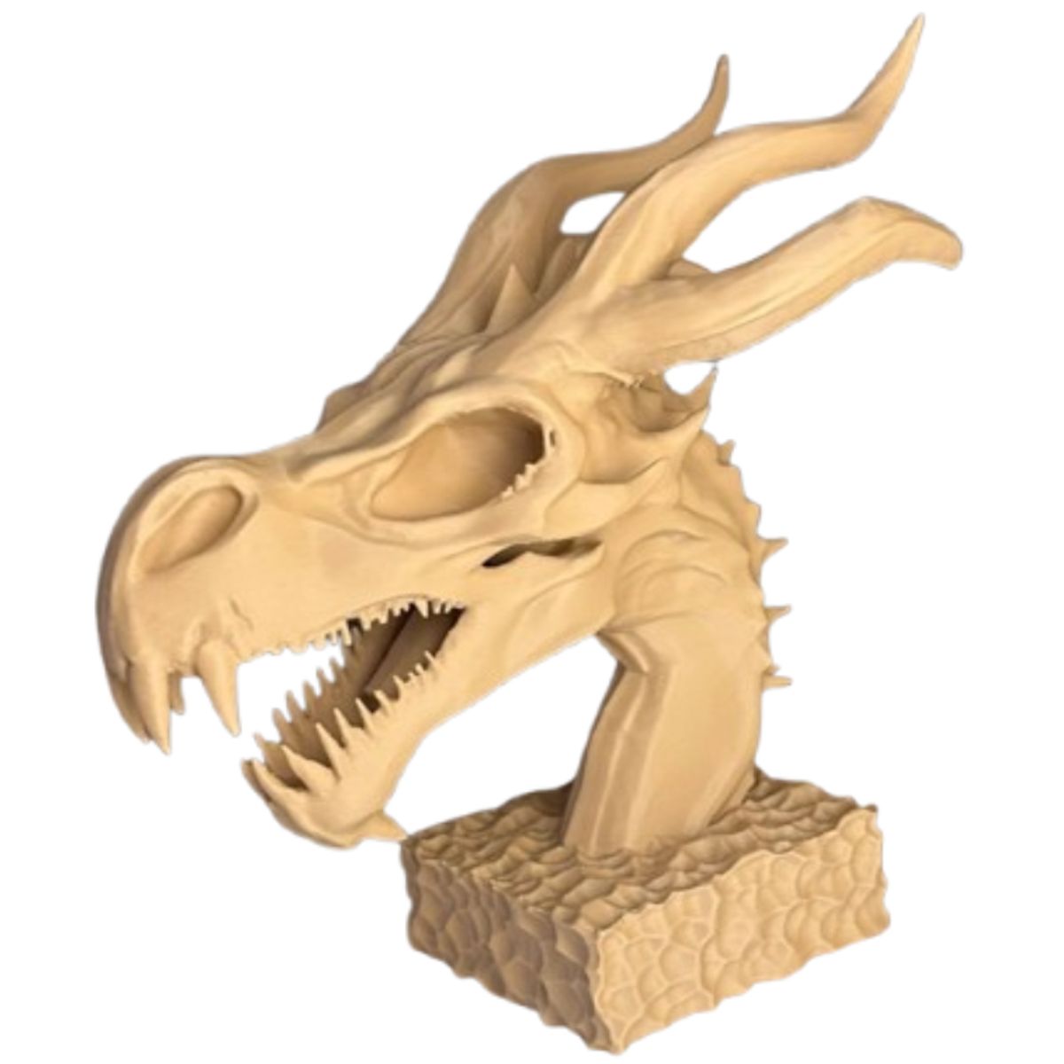 GENERICO - Figura Decoración- Cabeza de Dragón
