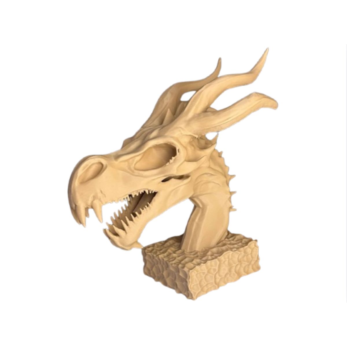 GENERICO - Figura Decoración- Cabeza de Dragón