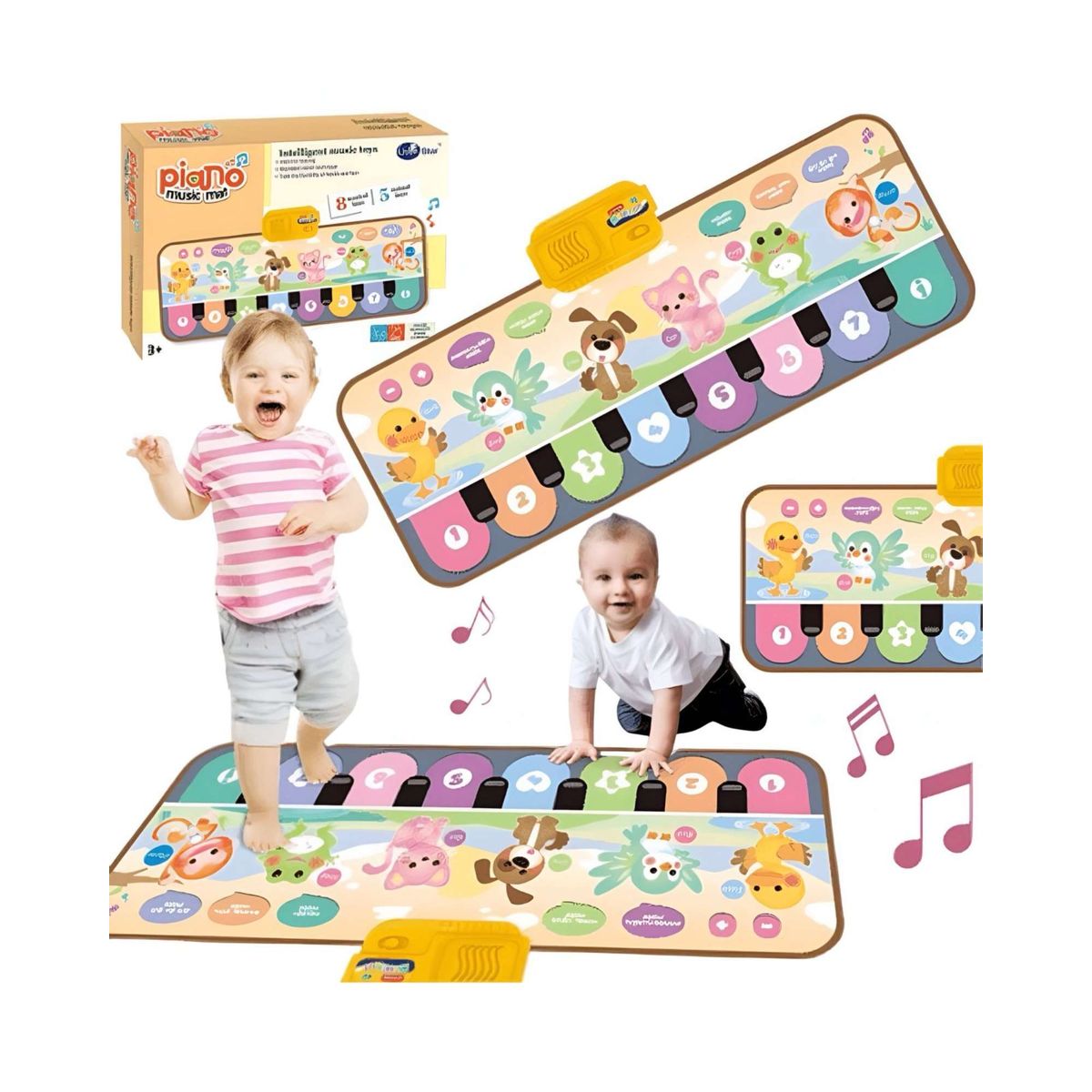 GENERICO - ALFOMBRA TAPETE MUSICAL EDUCATIVO INFANTIL