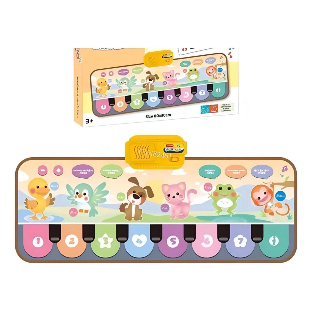 GENERICO - ALFOMBRA TAPETE MUSICAL EDUCATIVO INFANTIL