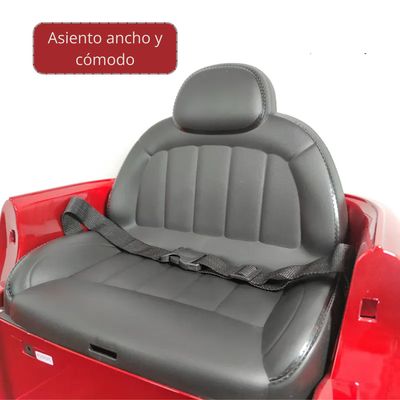 Imagen 2 del producto Auto Eléctrico Niños Bebés Estilo Min Cooper Música y luces - Color Rojo