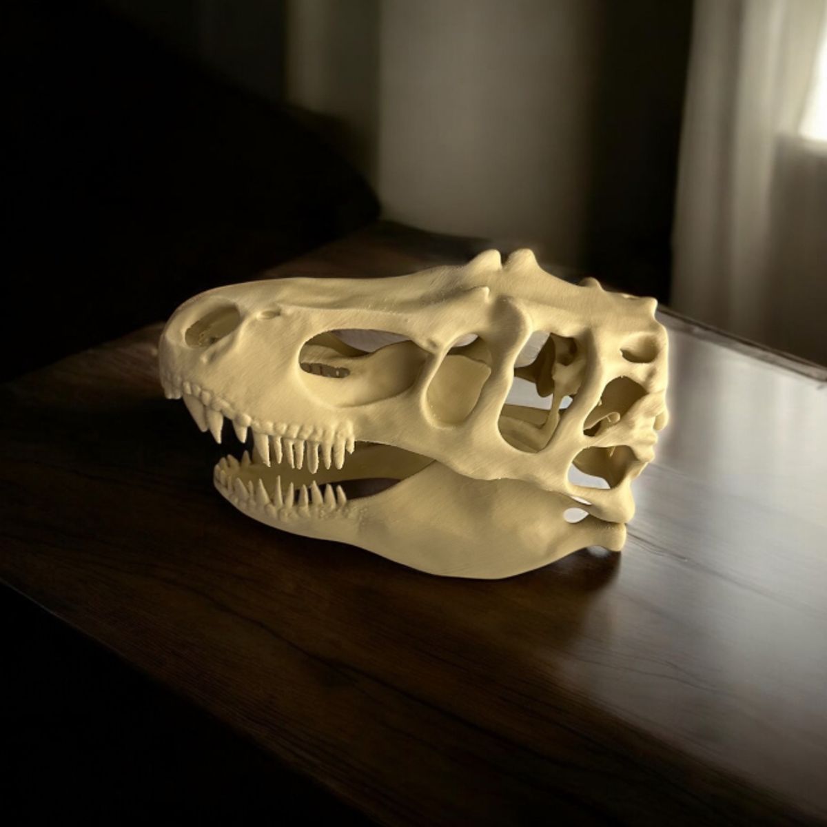 GENERICO - Figura Decoración- Cabeza de T-Rex