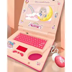 GENERICO - MINI LAPTOP PORTÁTIL EDUCATIVA DE APRENDIZAJE INFANTIL CON MÚSICA