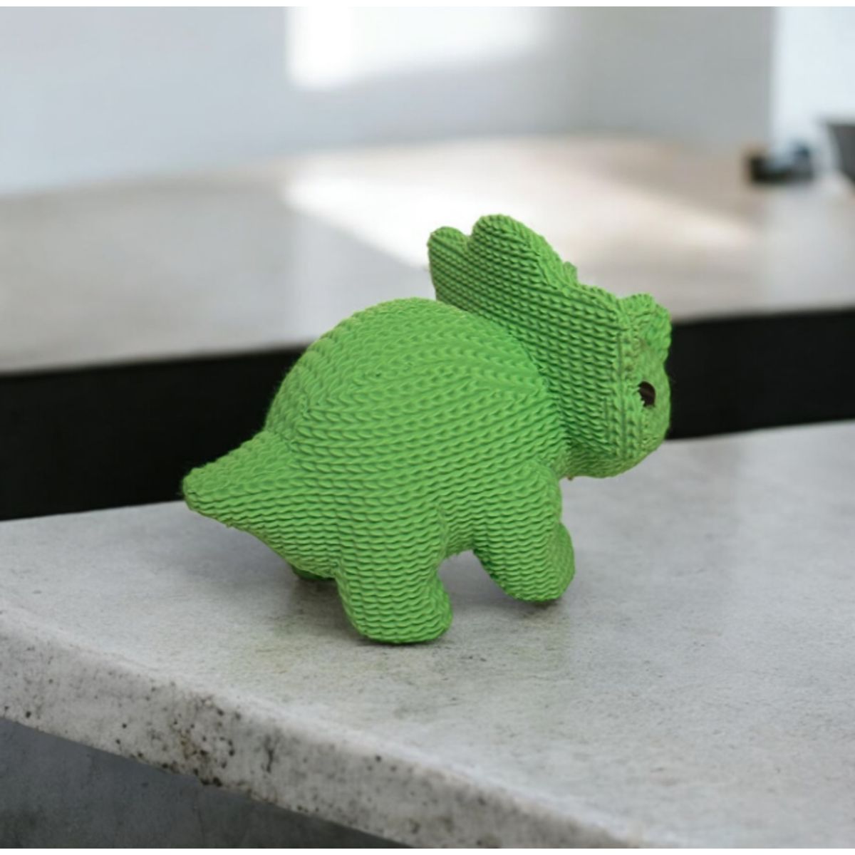 GENERICO - Figura Decoración- Triceratops Tejido