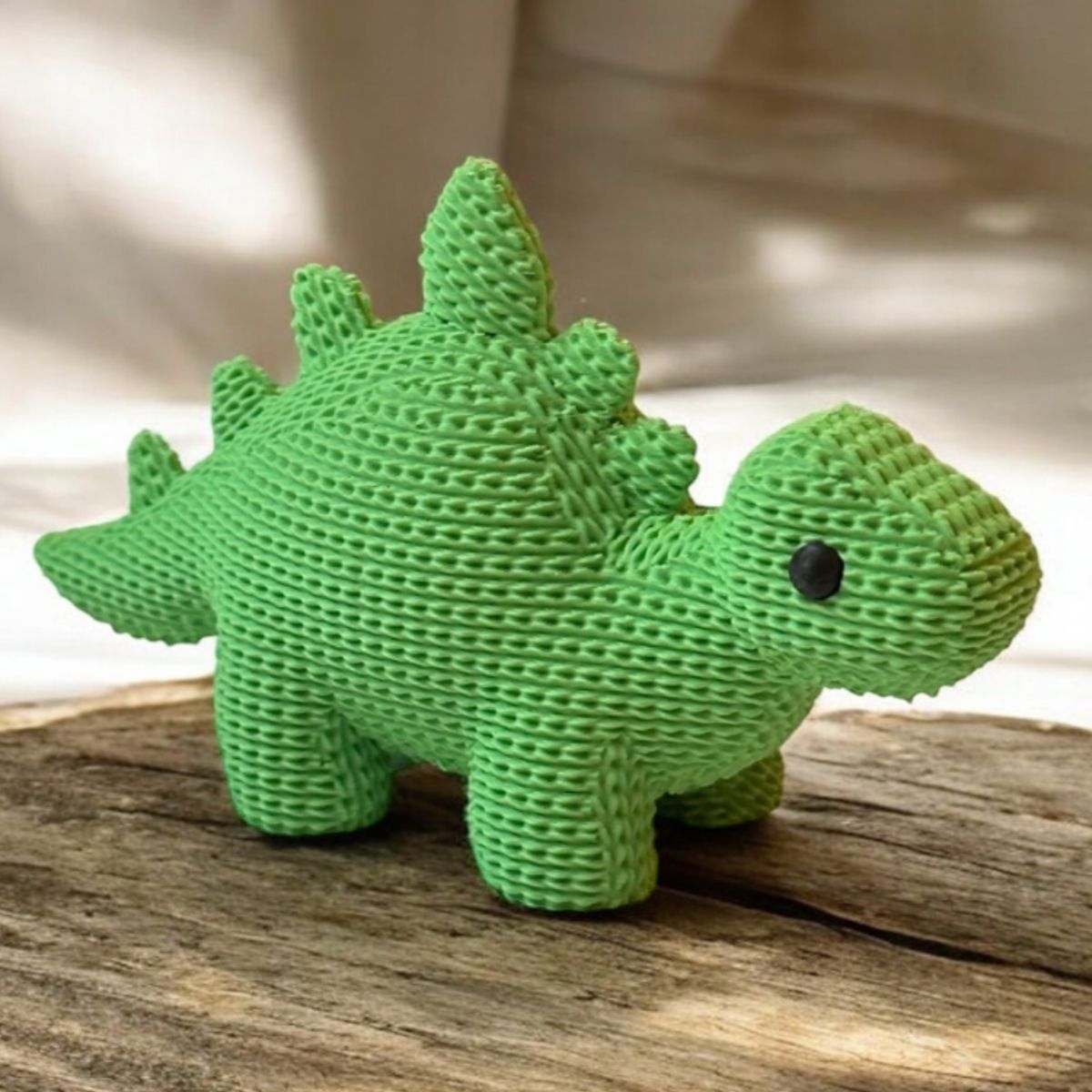 GENERICO - Figura Decoración- Estegosaurio Tejido