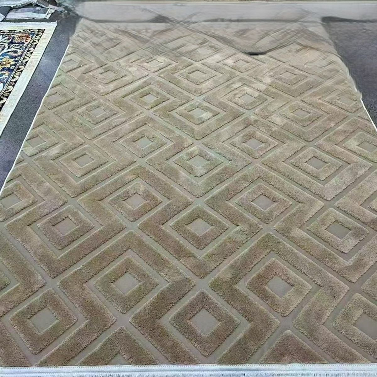 GENERICO - ALFOMBRAS DE ALGODON DE JACQUARDS GRUESAS DE LUJO