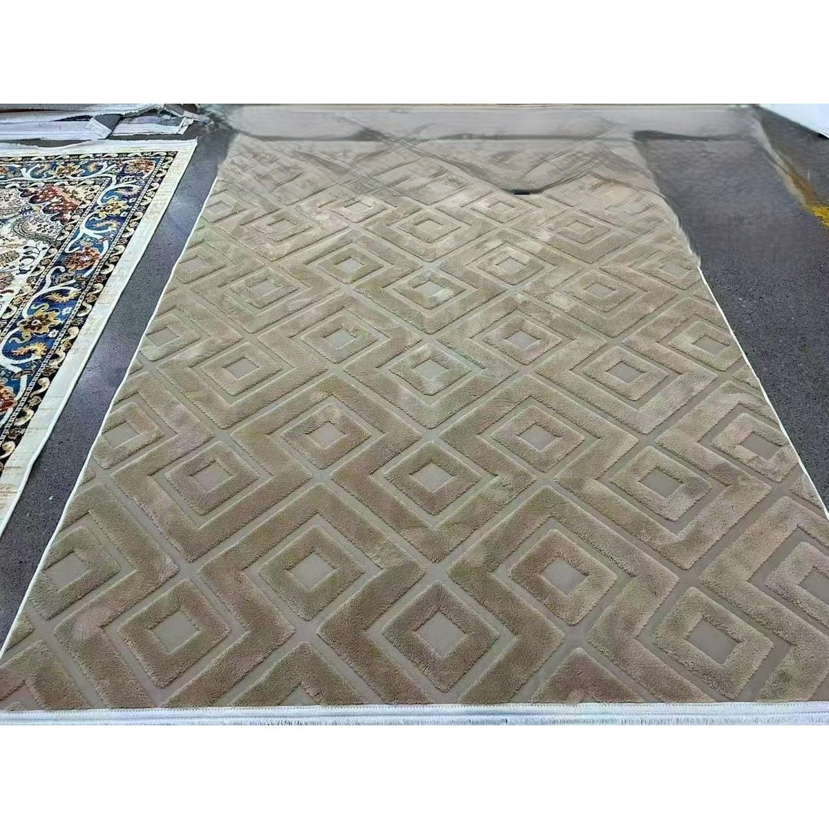 GENERICO - ALFOMBRAS DE ALGODON DE JACQUARDS GRUESAS DE LUJO