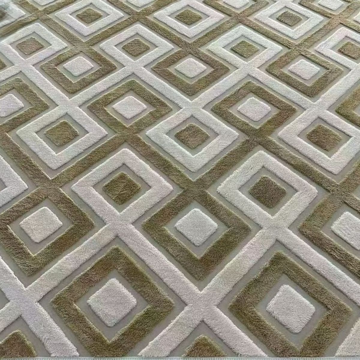 GENERICO - ALFOMBRAS DE ALGODON DE JACQUARDS GRUESAS DE LUJO
