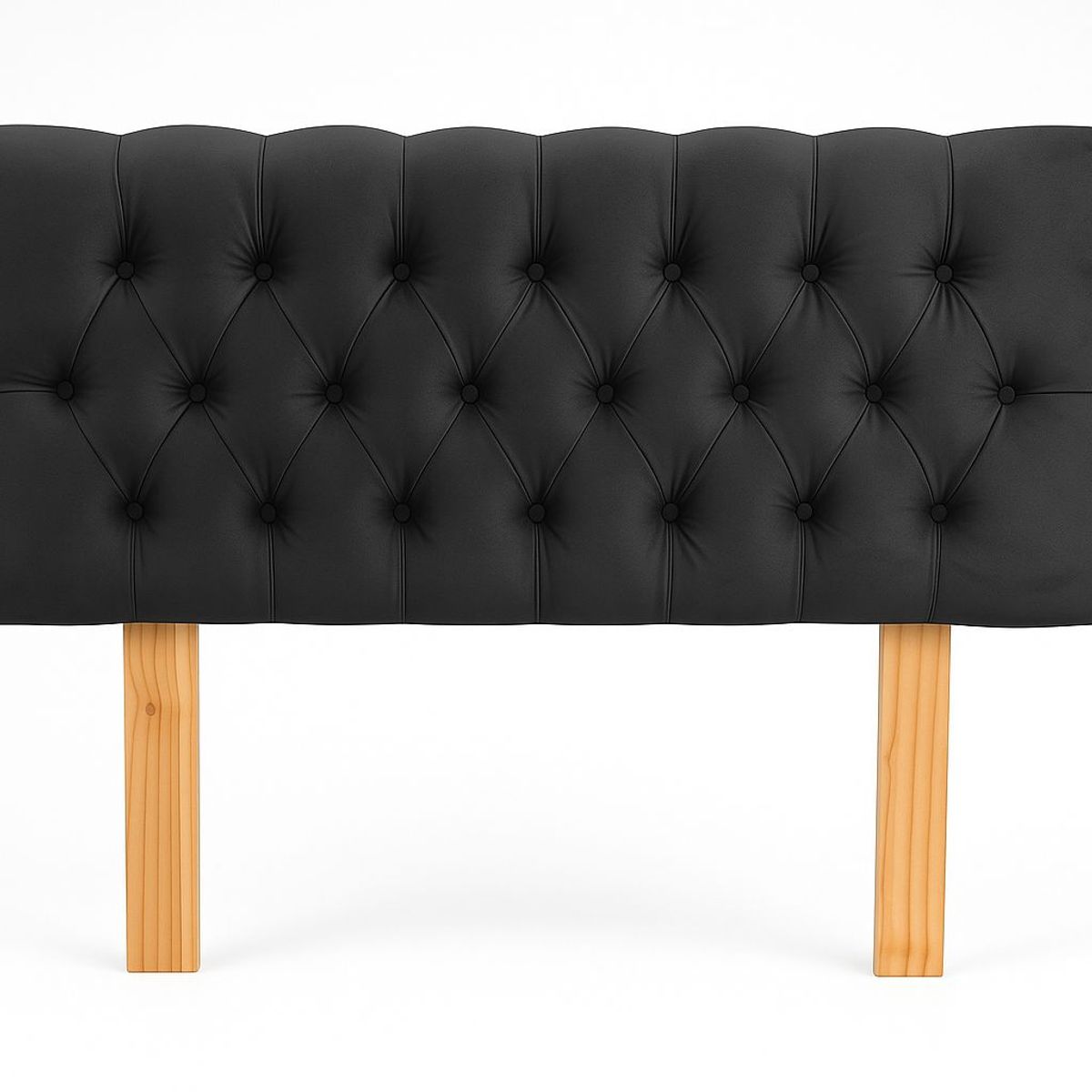 GENERICO - Respaldo 2 Plazas Classic Line Buttons Gris Grafito