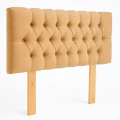 GENERICO - Respaldo 2 Plazas Classic Line Buttons Beige