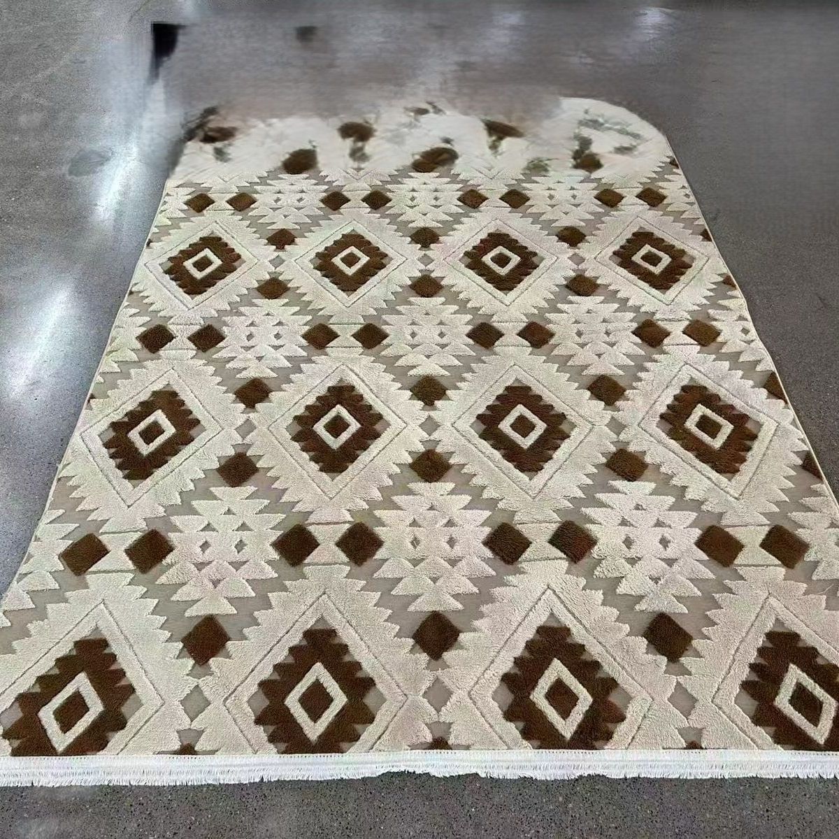 GENERICO - ALFOMBRAS DE ALGODON DE JACQUARDS GRUESAS DE LUJO