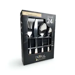 DORAL - Set de Cuchilleria 24 Piezas 15mm Austria Classic -