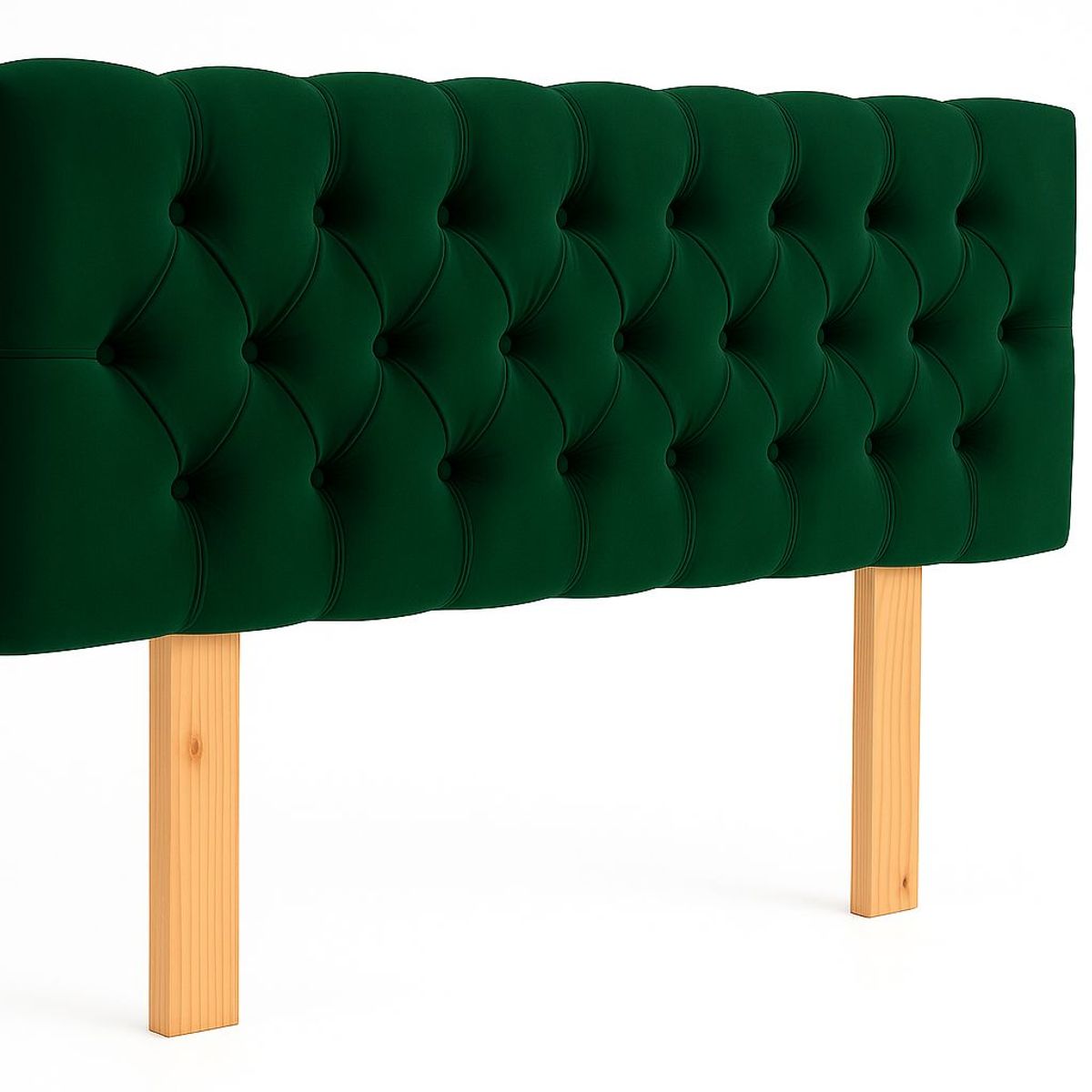 GENERICO - Respaldo 2 Plazas Classic Line Buttons Verde