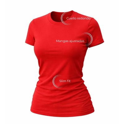 Imagen 2 del producto Polera de mujer manga corta cuello polo algodón premium