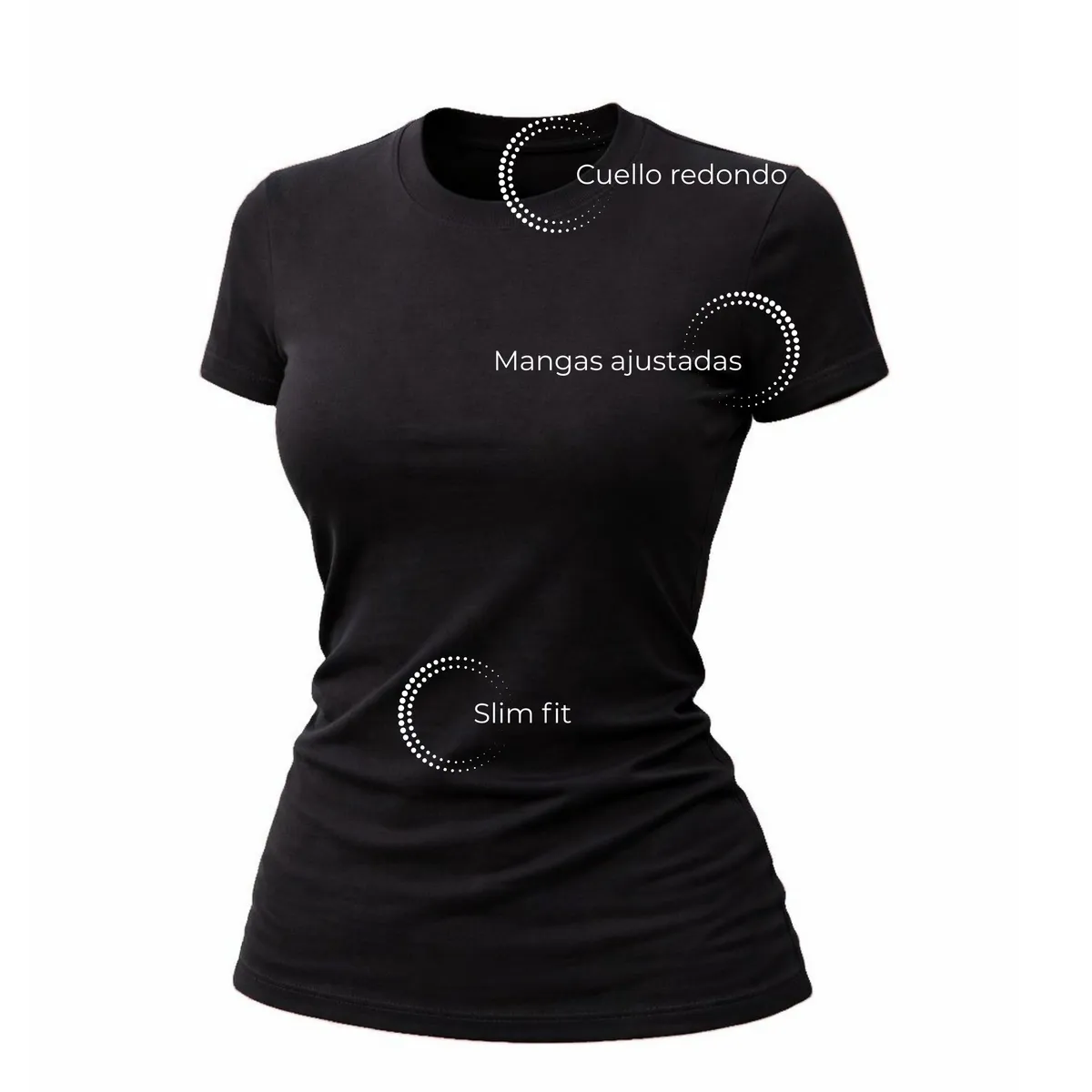 ROLY - Polera de mujer manga corta cuello polo algodón premium roly