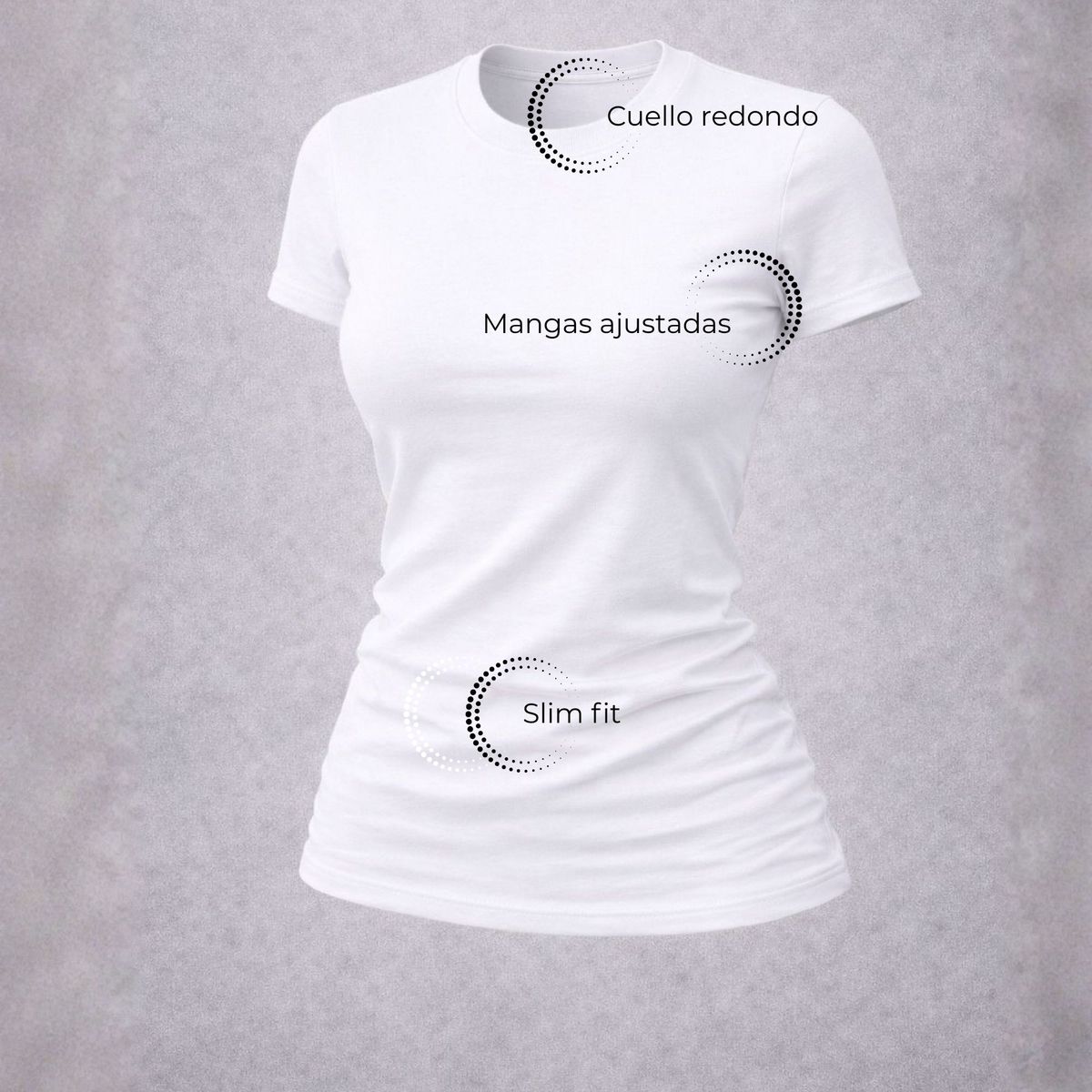 ROLY - Polera de mujer manga corta cuello polo algodón premium roly
