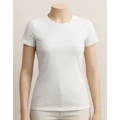 ROLY - Polera de mujer manga corta cuello polo algodón premium