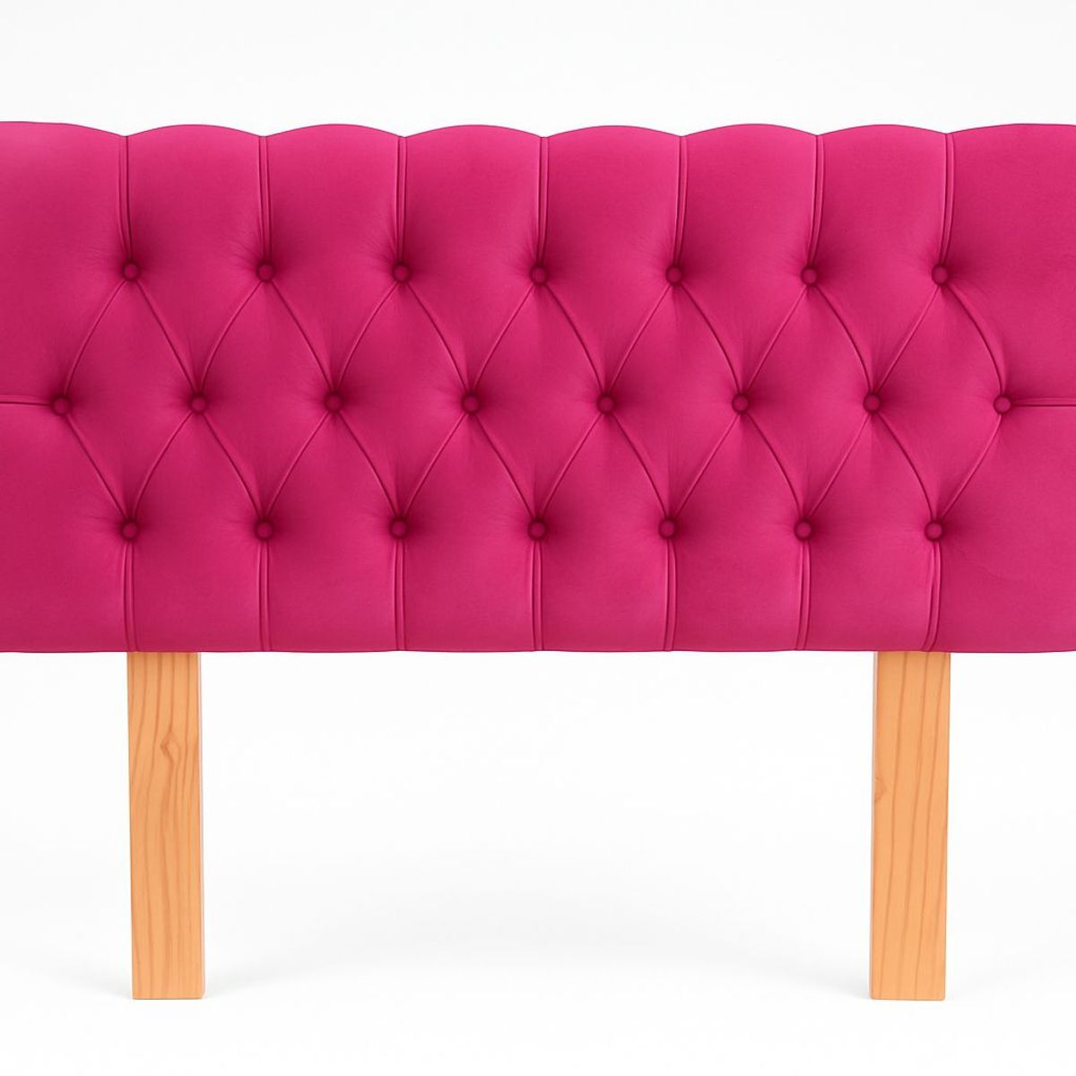 GENERICO - Respaldo 2 Plazas Classic Line Buttons Fucsia