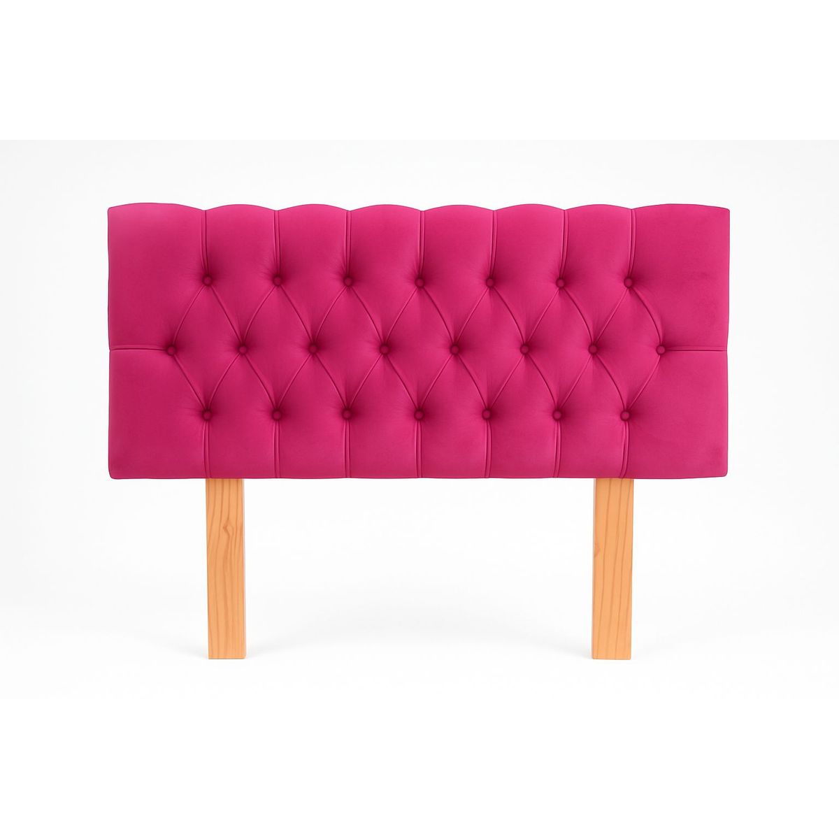 GENERICO - Respaldo 2 Plazas Classic Line Buttons Fucsia