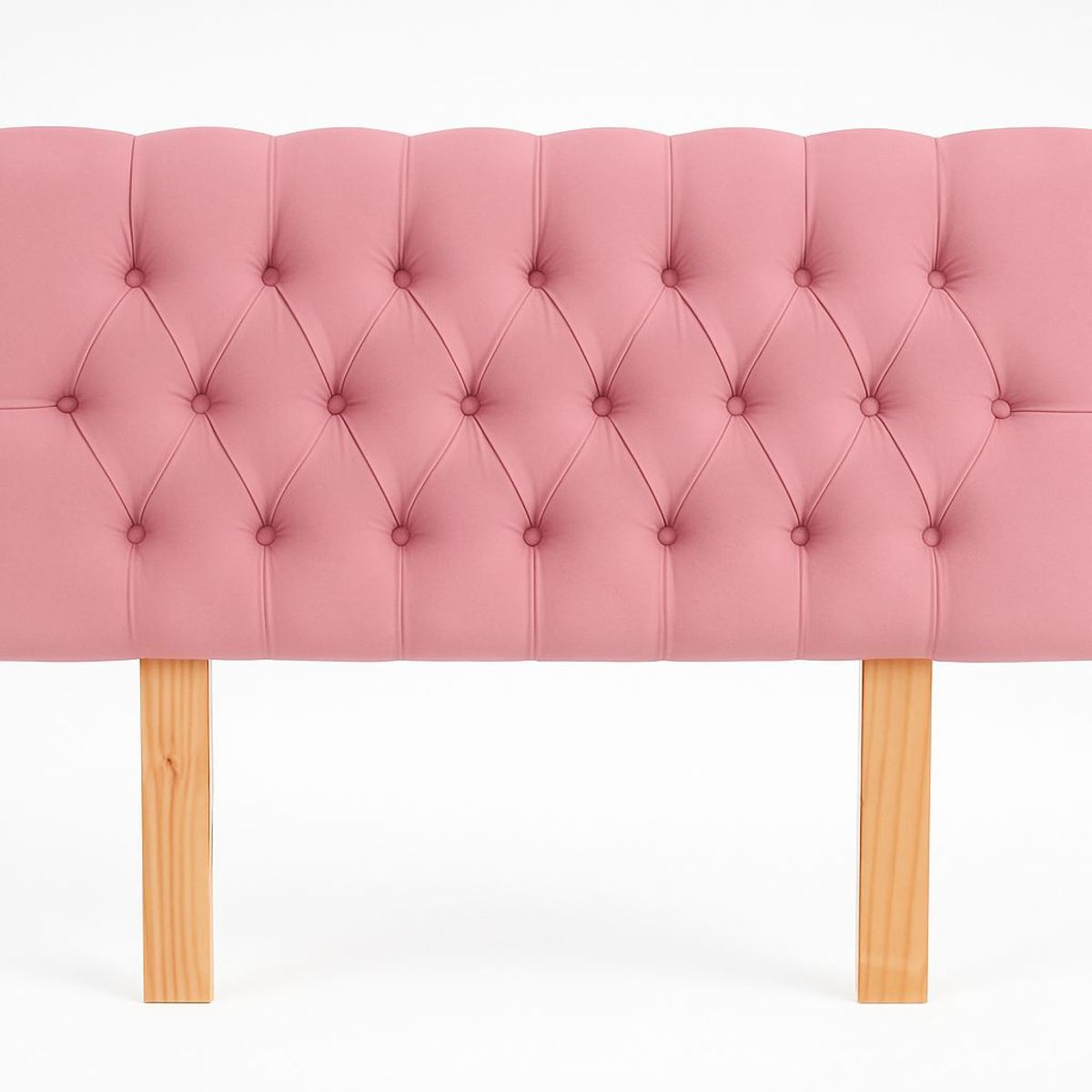 GENERICO - Respaldo 2 Plazas Classic Line Buttons Rosa