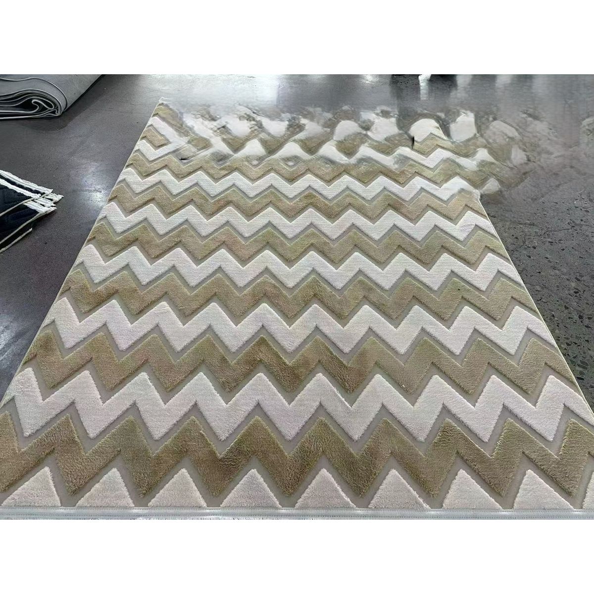 GENERICO - ALFOMBRAS DE ALGODON DE JACQUARDS GRUESAS DE LUJO