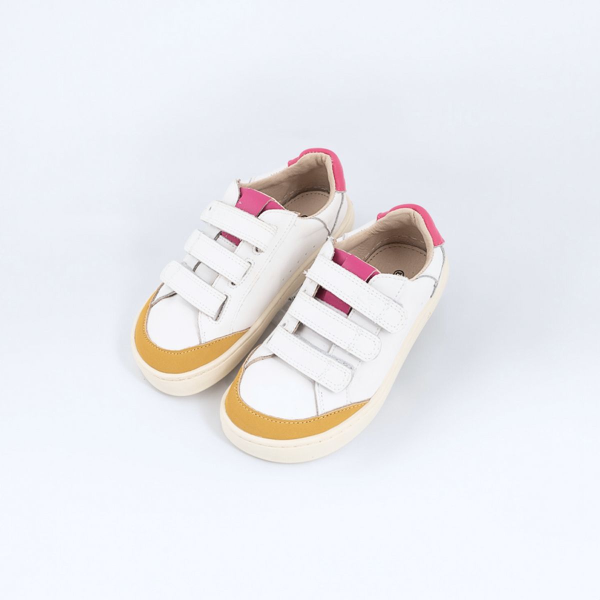 IUPAKIDS - Zapatilla Infantil Ergonónica Madrid BlancaFucsia Iupakids
