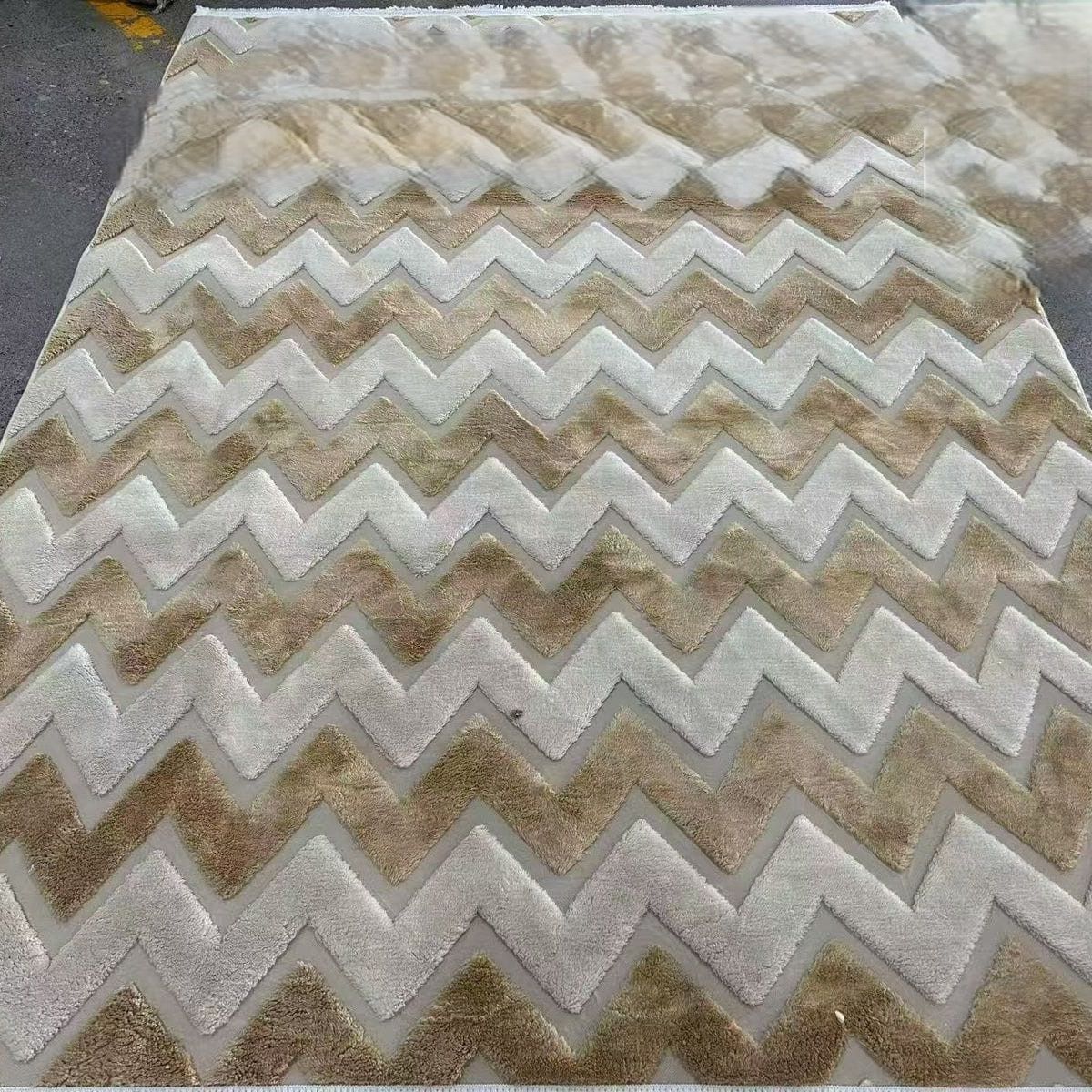 GENERICO - ALFOMBRAS DE ALGODON DE JACQUARDS GRUESAS DE LUJO